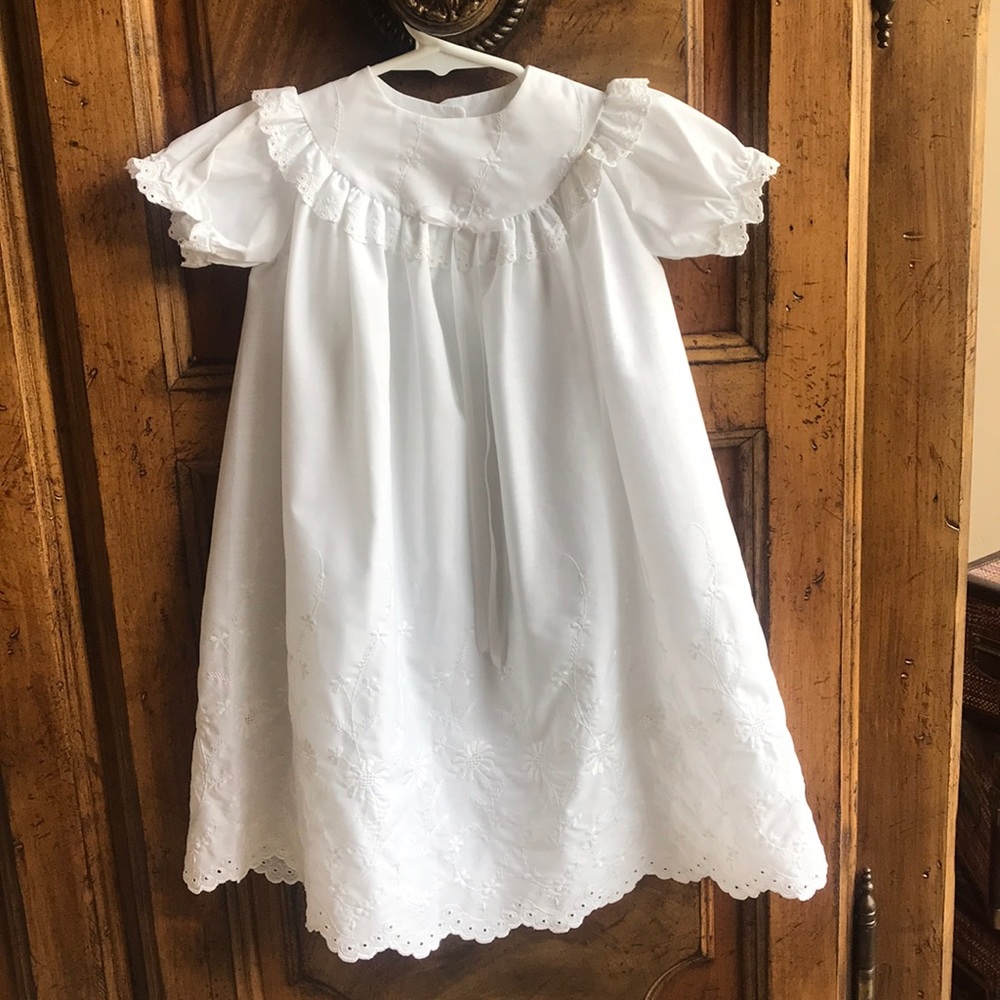 Vintage Baby Christening gown set  6 months